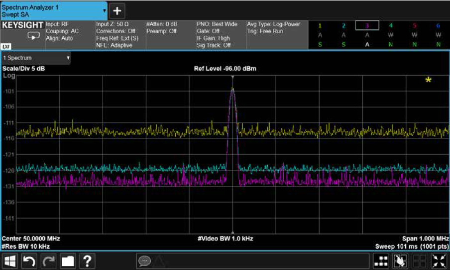 Полоса разрешения анализатора спектра. Анализатор спектра Keysight как измерит частоту. Keysight Nemo analyze.